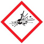 Explosive hazard symbol