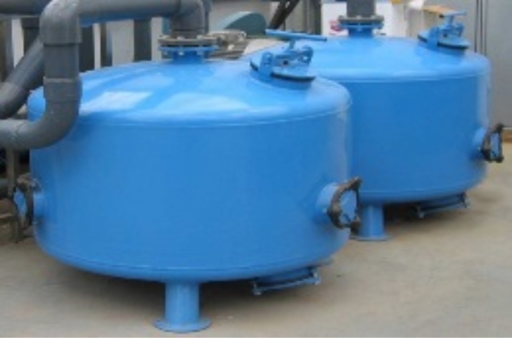 How does a sand filter work?