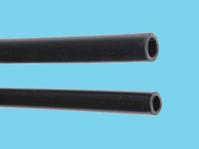 Micro tube black  3x5mm 80cm