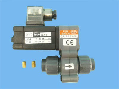 Fip valve SI 12 DN8 viton 24VAC