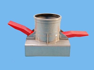 PVC toggle inlet 200x125mm
