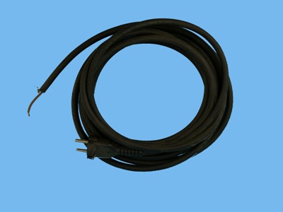 Power cord 2x1,5mm 5mtr HO7RN/F