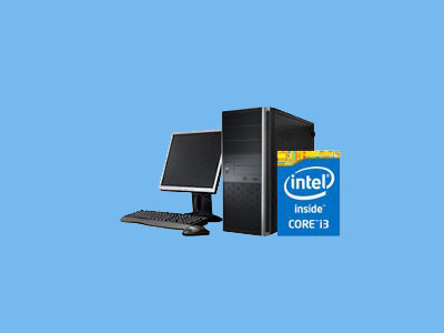 PC I3-10100 8GB Intel Core I3 3,6GHz 500GB SSD