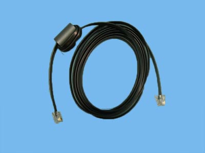 I/O cable 6-core/6-pin 250cm with suppr.filter