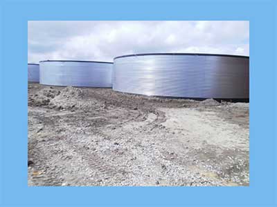 Corrugated sheet diameter 3,70m  1,0mm