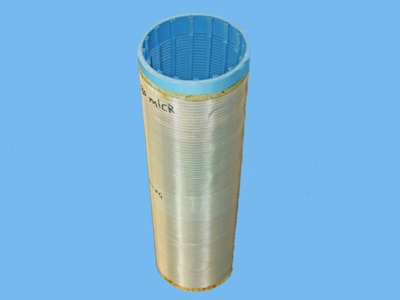 Filter drum  140x499mm 380 micron