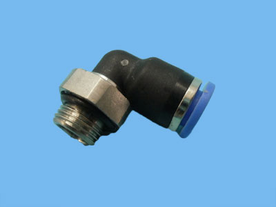 Push-in 90 degree female threaded coupling 4-6mmx1/8"