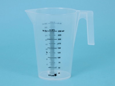 Pp 250ml Plastic Measuring Cup
