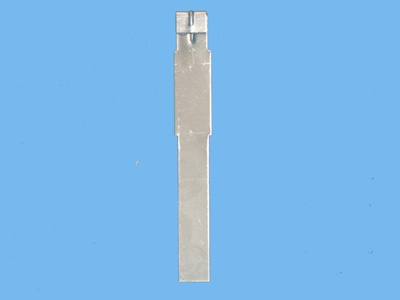 Glaz clip vent aluminium 12.5cm1-hook