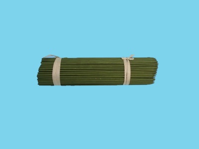 Bamboo sticks Light green 50cm - 5mm
