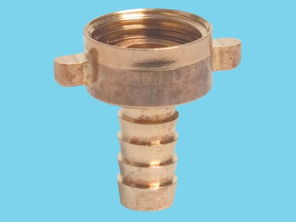 Coupling brass 2/3 - 3/4 internal thread x1/2mm hose