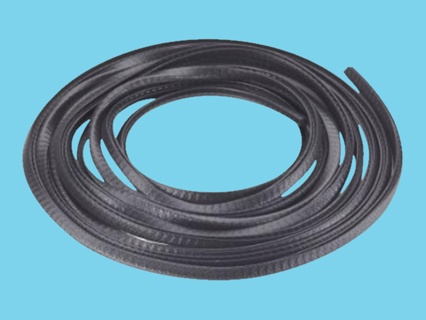 Protecting curver PVC L= 5 mtr Black