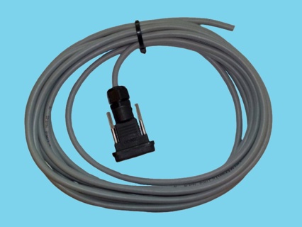 Cable SD15 M/open L=4,3m + rubber

