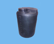 Dosing container with screw lid 60 Ltr Black