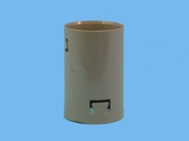 PVC sleeve (snap-on connection) 80mm