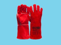 OXXA® Welder 53-122 welding glove split leather red