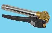 Turret valve + brass handle 1/2