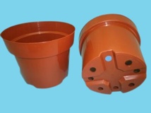 KPG container 4 ltr-21 cm terracotta 5250 plt
