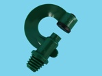 Nylon Watering Nozzle Green whitworth 3/8"