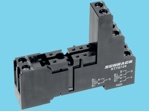 Relay socket for relay 12V/30mA, DIN-Rail mounting