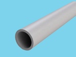 Tube Ø63 x 4.7mm gray smooth 16bar PVC-C - 5 mtr