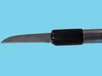 Lely serrated knife 100cm aluminium handle
