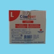Comfort  white latex glove L
