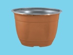 Teku decorative container VDA 17 Circular terracotta/grey 58
