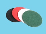 Green pads (5 pcs) 14" for scrub suction machine CT15