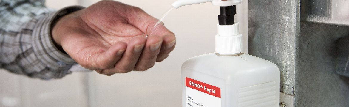 Enno Rapid for hand disinfection