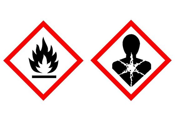 What do hazard symbols/ CLP icons mean?