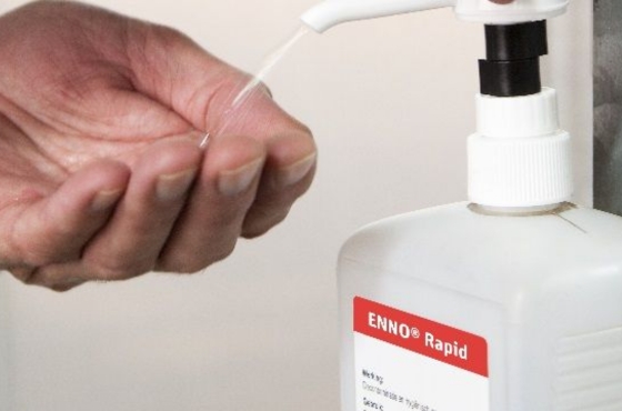 Enno Rapid, for effective hand disinfection