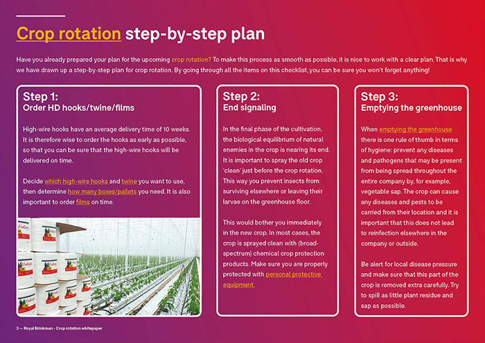 Step by step guide crop rotation