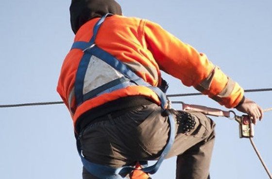 How do you use a safety harness?