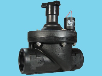 Bermad valve 1.5"" 2-way straight 24VAC