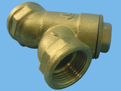 Recoil valve 1" brass