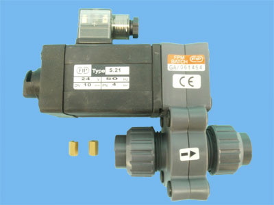 Fip valve SI 22 DN10 viton 24VAC