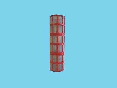 Amiad-cylinder--2"S-3"T  130 Micron red 372x109 mm