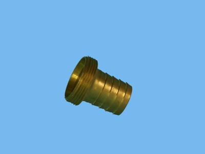 1/3 coupling brass - 1 1/2 male thread x 5/4 hose
