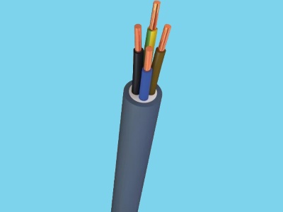 Ymvk pvc rigd cable 5 x 1,50mm