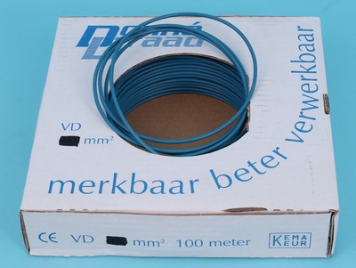 V d wire 1.5 mm blue