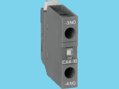 ABB auxiliary contact Front M/CA 4-10