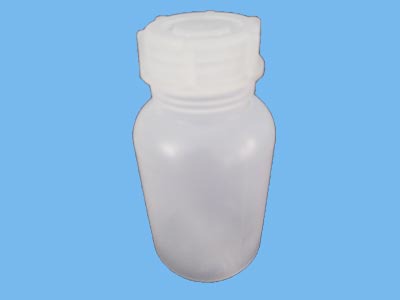 Wide mouth bottle with cap 250 ml
