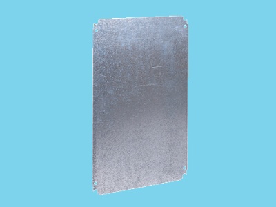 Mounting plate poly box 700x500mm