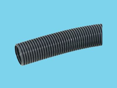 Ribbed protection hose 12x15.8 mm black