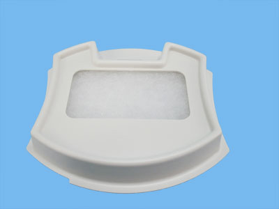 Air filter with holder for measuring box E