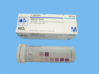 Nitrate strips 0 - 500 mg 100x