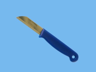 Knife steel strip blue – straight blade 63 mm