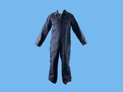 Blue overalls with zipper size 56