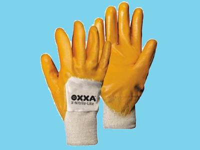 Gloves nitrile yellow 8